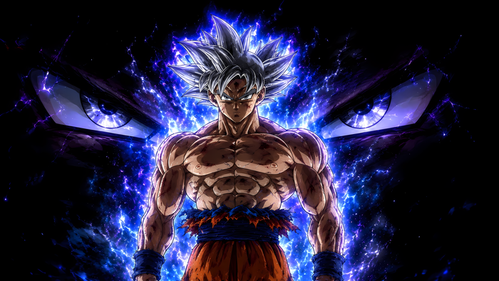Goku Ultra Instinct – Divine Awakening Metal Wall Art