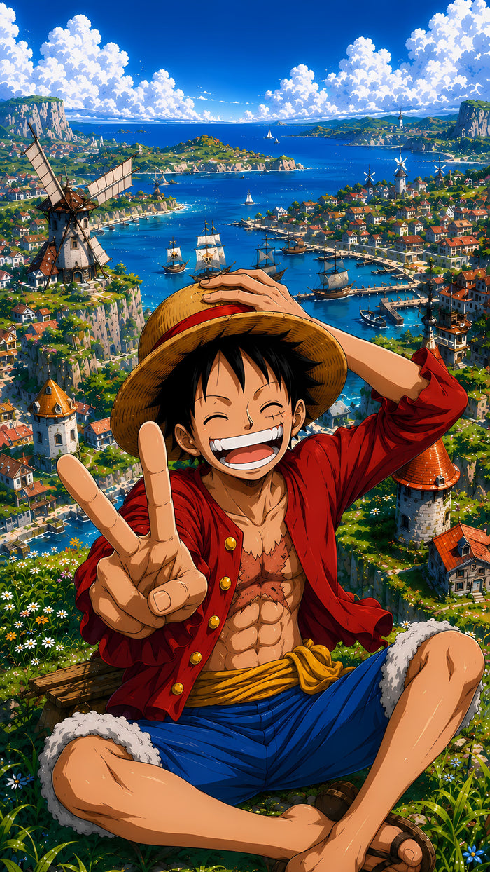 Luffy – Grand Line Adventure Metal Wall Art