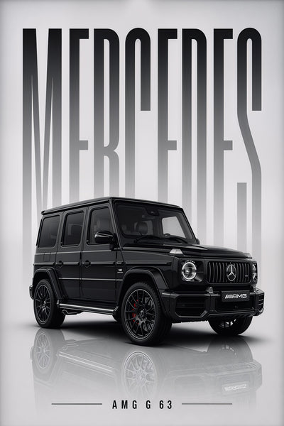 Mercedes-AMG G63 – Icon of Power Metal Wall Art