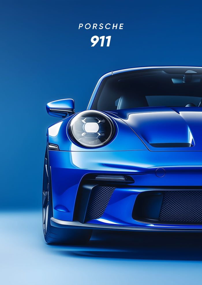 Porsche 911 – Timeless Performance Metal Wall Art