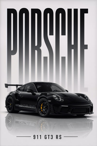 Porsche 911 GT3 RS – Track Precision Metal Wall Art