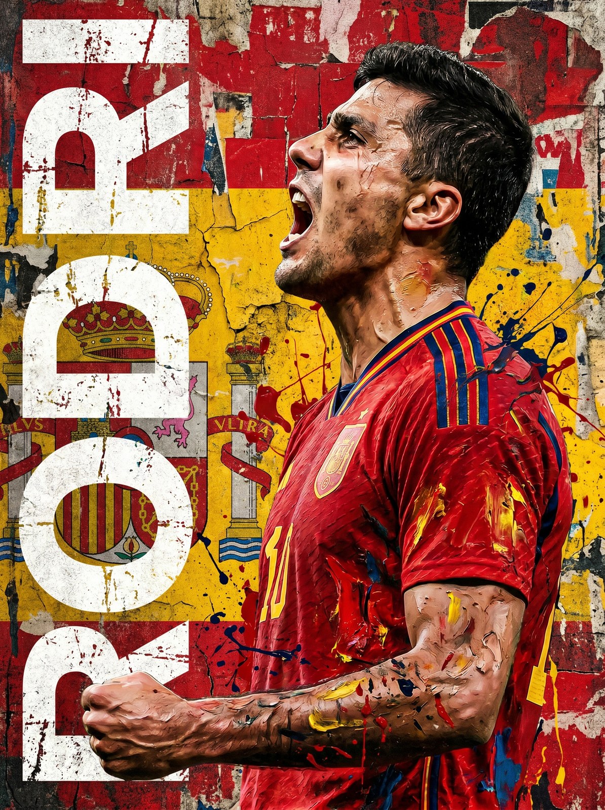 Rodri Metal Poster